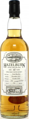 Hazelburn 2001 Virtual Open Day 2020 Fresh Bourbon Barrels 47.4% 700ml