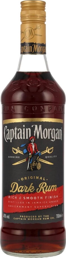 Captain Morgan Dark 40% 700ml