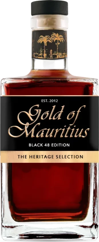 Gold Of Mauritius Black The Heritage Selection 48% 700ml