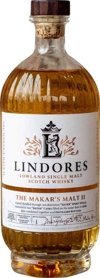 Lindores Abbey 2018 Maker's Malt II 55% 700ml