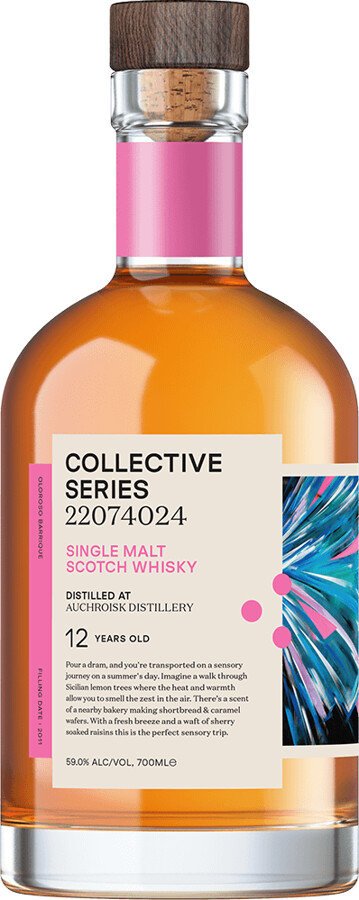 Auchroisk 2011 Csks Collective Series Cask #22074024 12yo 59% 700ml