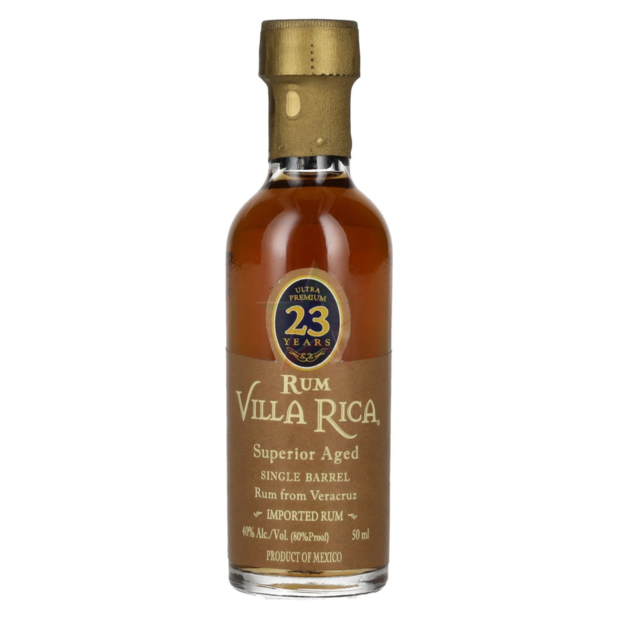 Villa Rica Single Barrel Miniature 23yo 40% 50ml