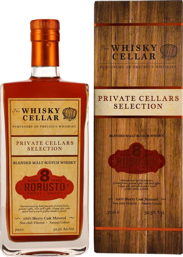 Blended Malt Scotch Whisky 8yo TWCe Private Cellars Selection 52.5% 700ml