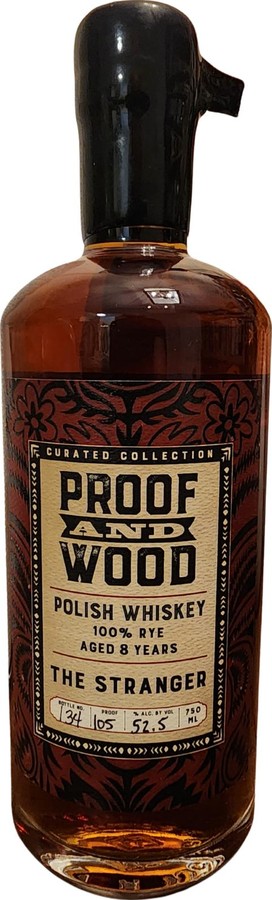 Proof and Wood 8yo Curated Collection The Stranger 52.5% 750ml