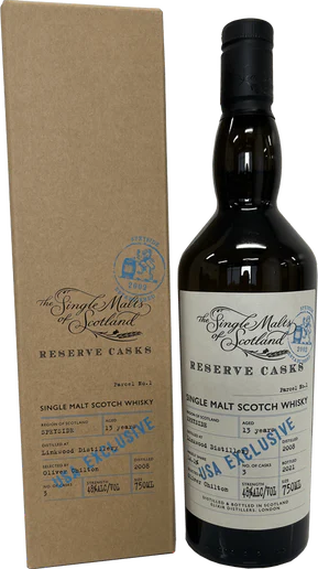 Linkwood 2008 ElD The Single Malts of Scotland Reserve Casks Ex-Bourbon Hogshead USA Exclusive 48% 750ml