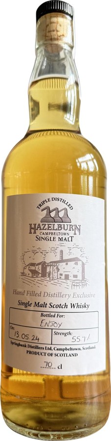 Hazelburn Hand Filled Distillery Exclusive 55.7% 700ml