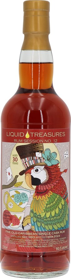 Liquid Treasures 1993 Session #12 30yo 60.5% 700ml