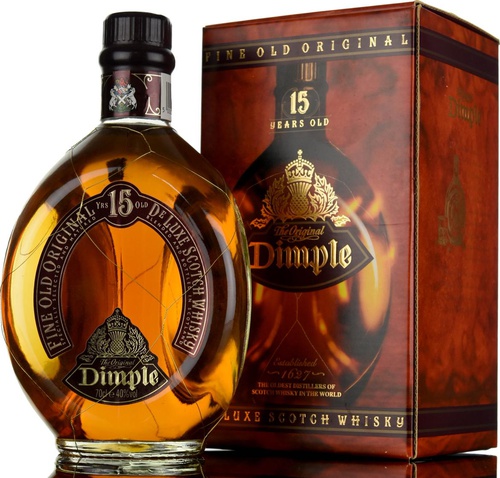 Dimple 15yo Fine Old Original De Luxe Scotch Whisky 40% 700ml