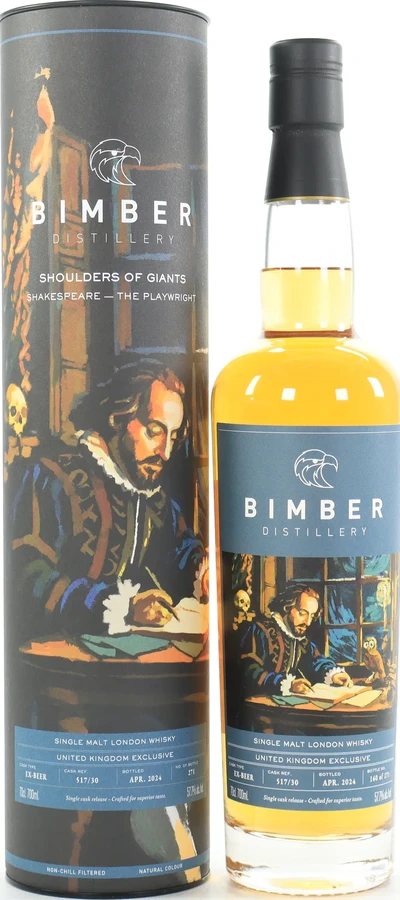 Bimber Shakespeare The Playwright Shoulders of Giants 57.7% 700ml