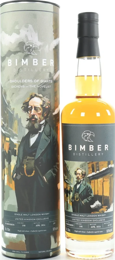 Bimber Dickens The Novelist Shoulders of Giants 58.3% 700ml