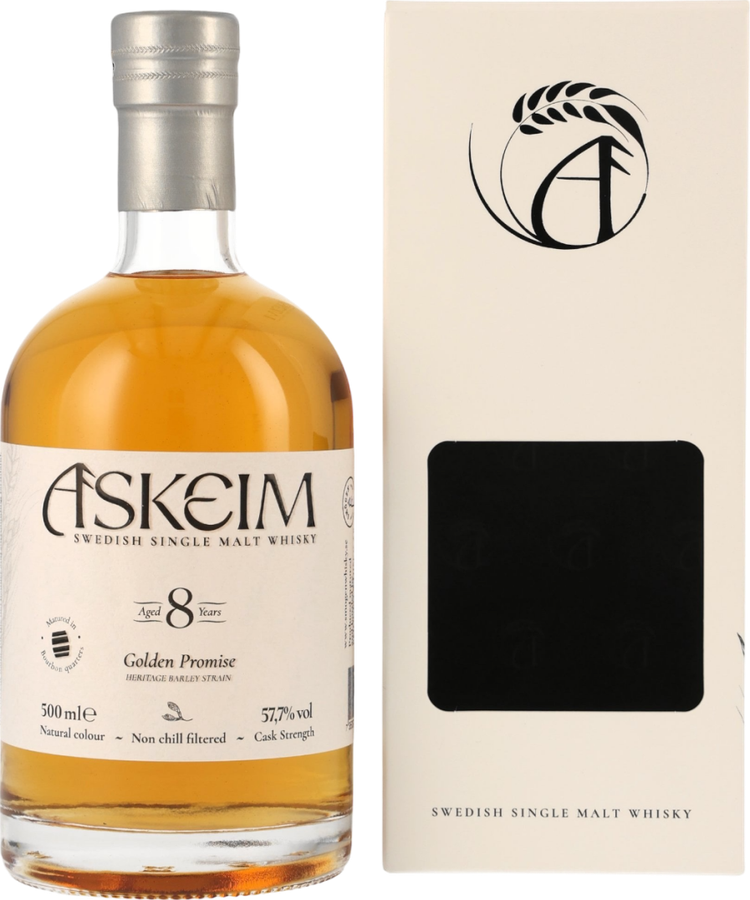 Askeim 8yo Golden Promise 57.7% 500ml