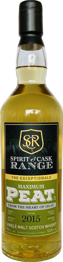 Maximum Peat No. 22 Wx Spirit & Cask Range 53.5% 700ml