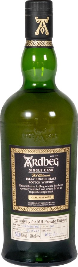 Ardbeg 2000 MH private Europe 50.9% 700ml