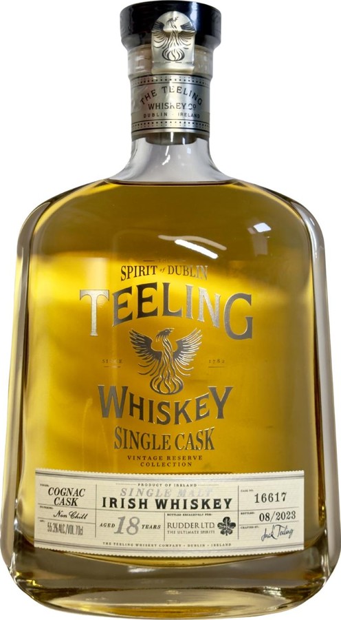 Teeling 18yo Single Cask Rudder Ultimate Spirits Ltd 55.3% 700ml