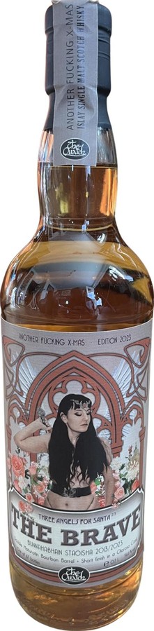 Bunnahabhain 2013 TQch The Brave Another fucking X-MAS 56.6% 700ml