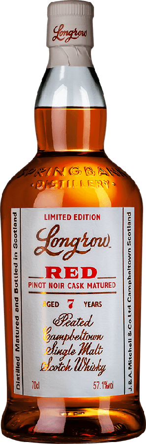 Longrow Red 7yo Bourbon Pinot Noir 57.1% 700ml