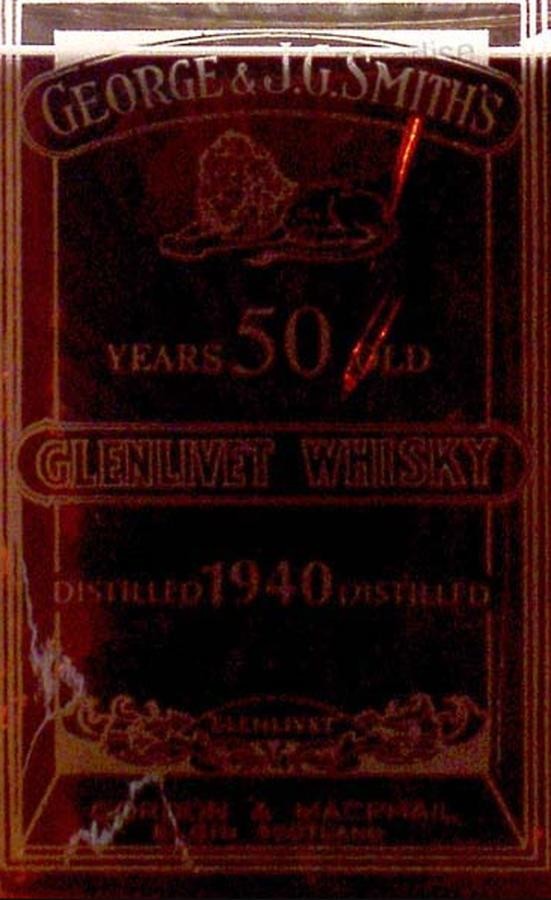 Glenlivet 1940 GM George & J.G. Smith's 40% 750ml