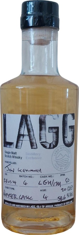 Lagg 2019 Hand Filled Distillery Exclusive 59.6% 200ml