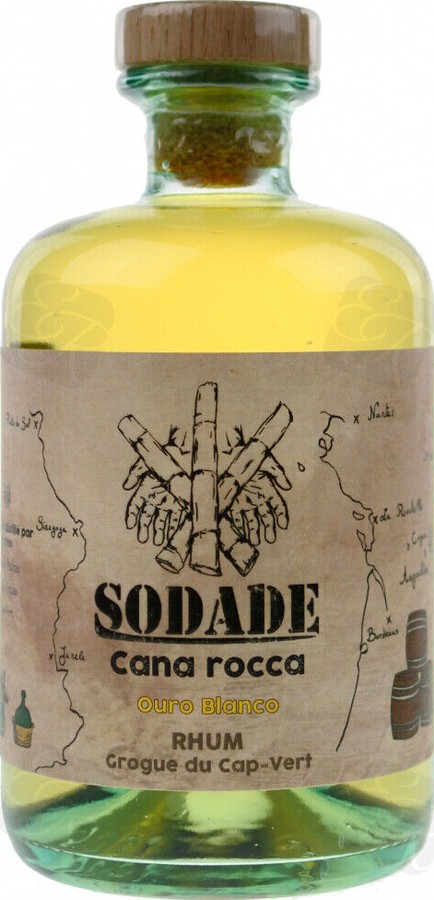 Sodade Cana Rocca Ouro Blanco 43.1% 500ml