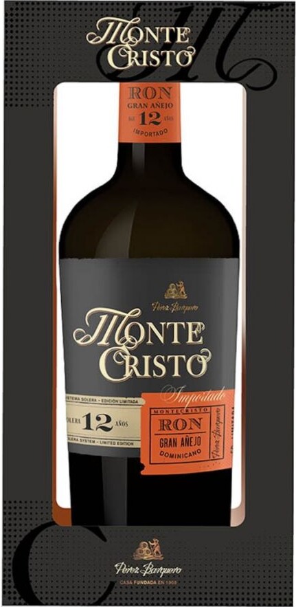 Monte Cristo Gran Anejo 12yo 38% 700ml