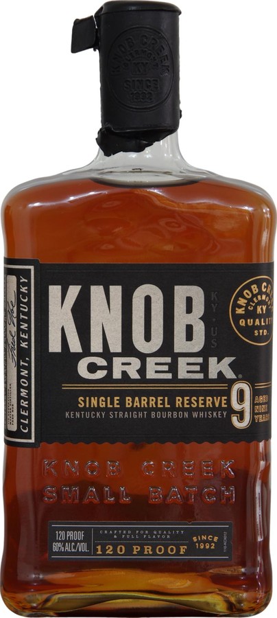 Knob Creek 9yo Single Barrel Reservekey 60% 750ml