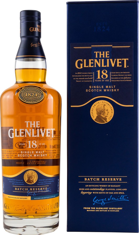 Glenlivet 18yo Batch Reserve 40% 700ml