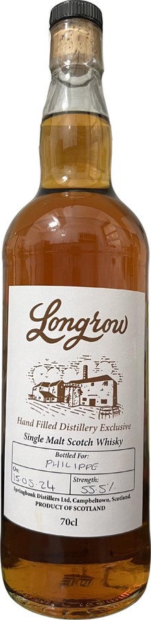 Longrow Hand Filled Distillery Exclusive 55.5% 700ml