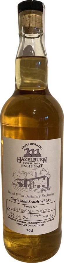 Hazelburn Hand Filled Distillery Exclusive 54.6% 700ml