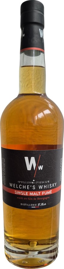 Welche's Whisky Single malt fume 43% 700ml