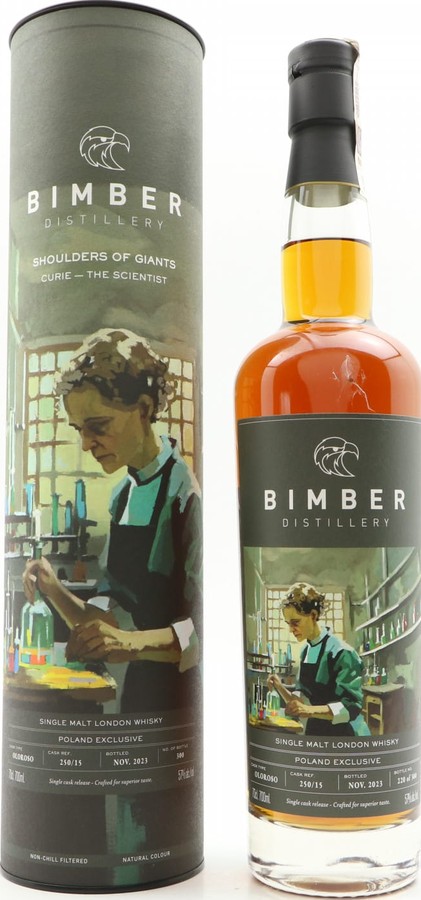 Bimber Curie The Scientist Shoulders of Giants 57% 700ml