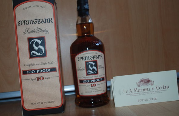 Springbank 100 Proof 57% 700ml