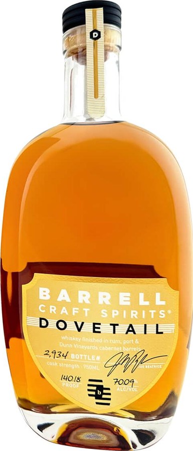 Barrell Whisky Dovetail Gold Label 70.09% 750ml