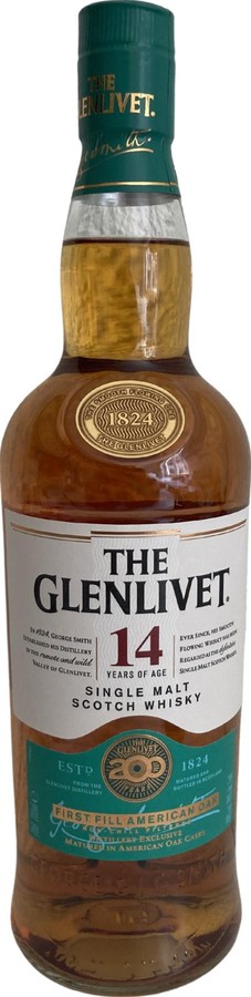 Glenlivet 14yo 200 Year Anniversary Edition Distillery Exclusive 48% 700ml