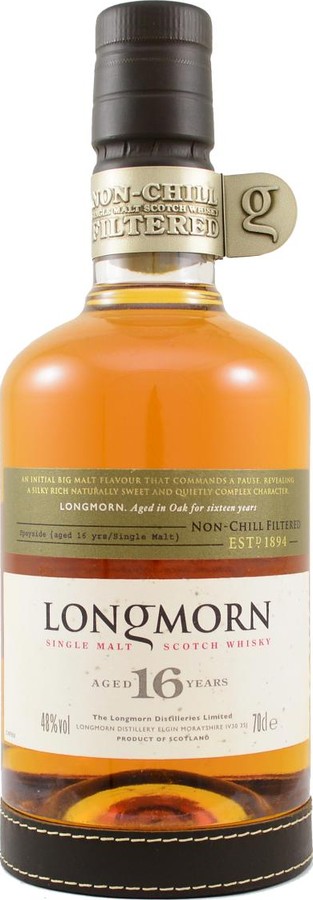 Longmorn 16yo Single Malt Scotch Whisky 48% 700ml