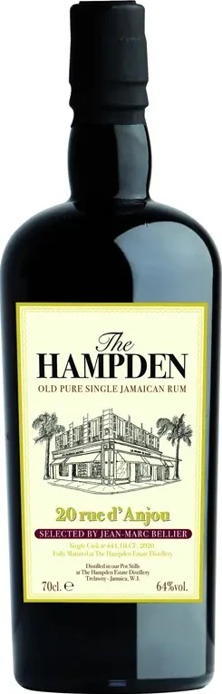 Velier Hampden Estate HLCF Single cask #444 Jean-Marc Bellier 64% 700ml