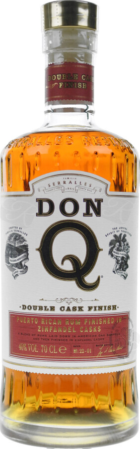 Don Q Zifandel Double Cask Finish 40% 700ml