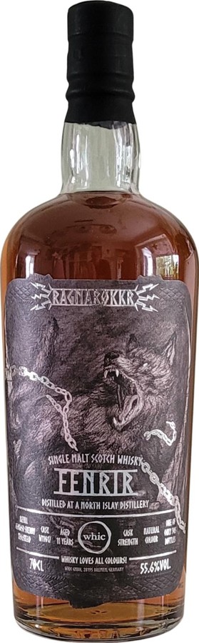 A Secret Islay Distillery 11yo whic Ragnarokkr Nr.6 Fenrir 55.6% 700ml