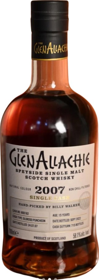 Glenallachie 2007 58.1% 700ml