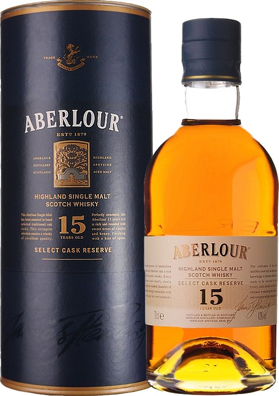 Aberlour 15yo Select Cask Reserve 43% 700ml