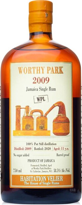 Habitation Velier 2009 Worthy Park 11yo 58.5% 750ml