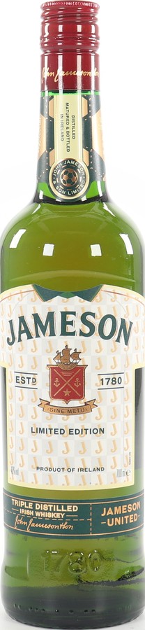 Jameson United Triple Distilled UK Market 40% 700ml