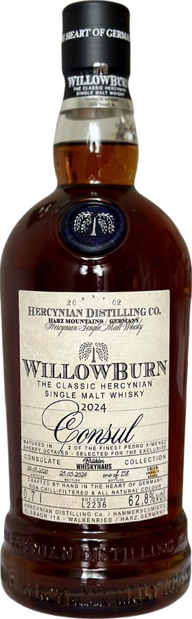 WillowBurn 2020 Consulate Collection 62.8% 700ml