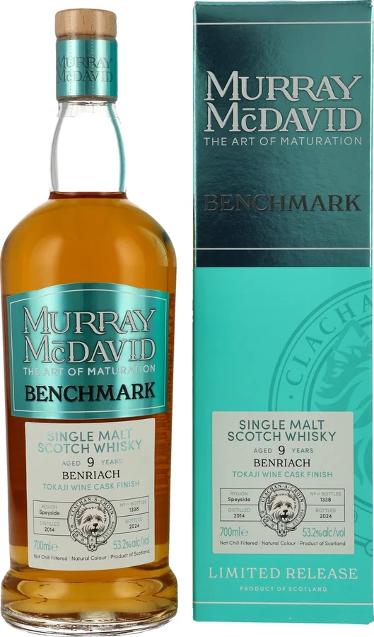 BenRiach 2014 MM The Art of Maturation Benchmark 53.2% 700ml