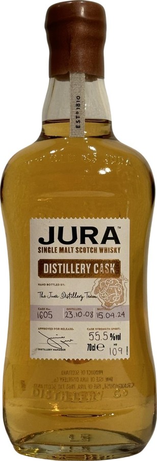 Isle of Jura 2008 Distillery Cask Feis Ile 2024 55.5% 700ml