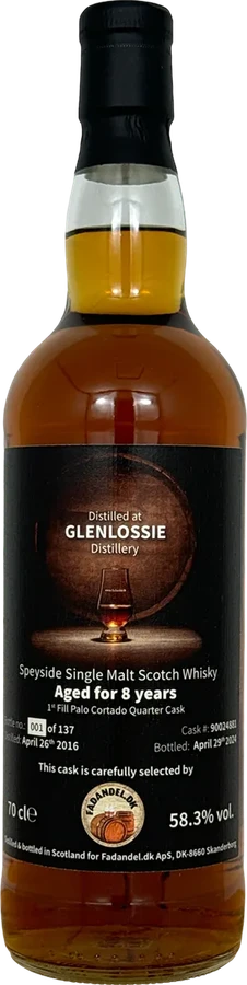 Glenlossie 2016 F.dk 58.3% 700ml