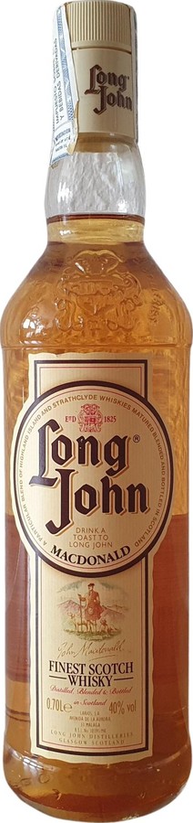 Long John Finest Scotch Whisky Larios S.A. Malaga 40% 700ml