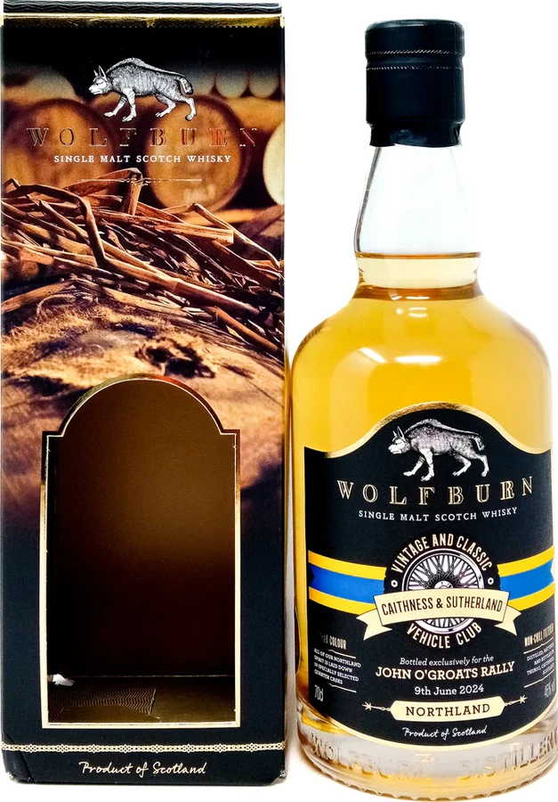 Wolfburn Caithness Vintage Car Club 46% 700ml