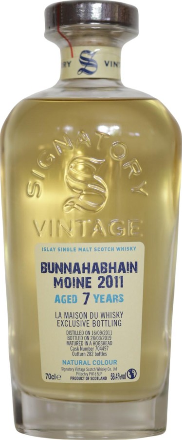 Bunnahabian 2011 SV Moine LMDW Exclusive 58.4% 700ml