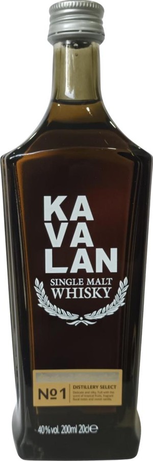 Kavalan Distillery Select No.1 40% 200ml