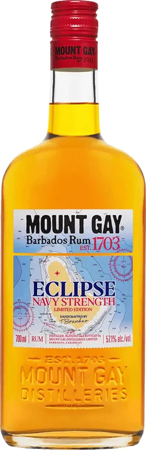 Mount Gay Eclipse Navy Strength 57.1% 700ml